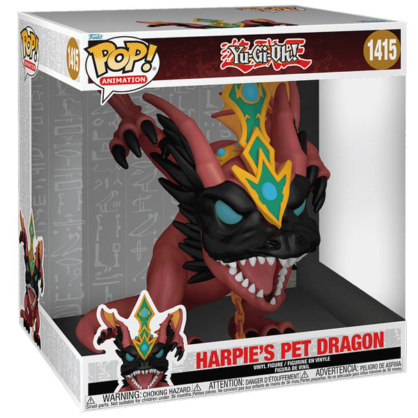 Funko POP #1415 Jumbo Yu-Gi-Oh! Harpie's Pet Dragon Figure